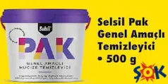 SELSİL PAK GENEL AMAÇLI TEMİZLEYİCİ 500 G